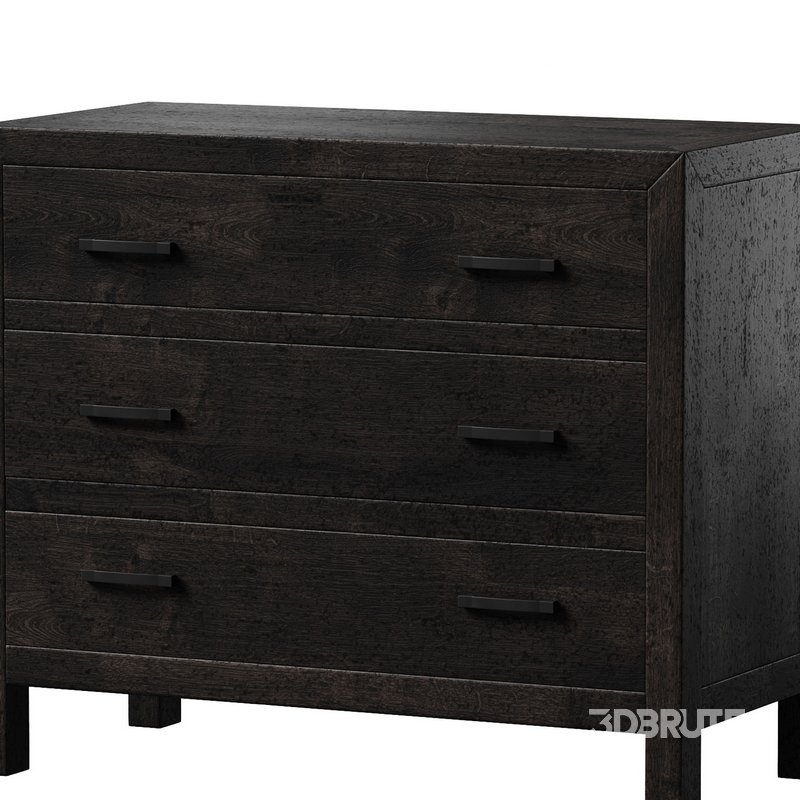 Linwood 3-Drawer Dresser Image 4