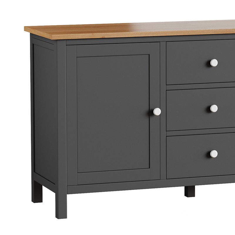 Chest of drawers 3 drawers and 2 doors Terek Image 5