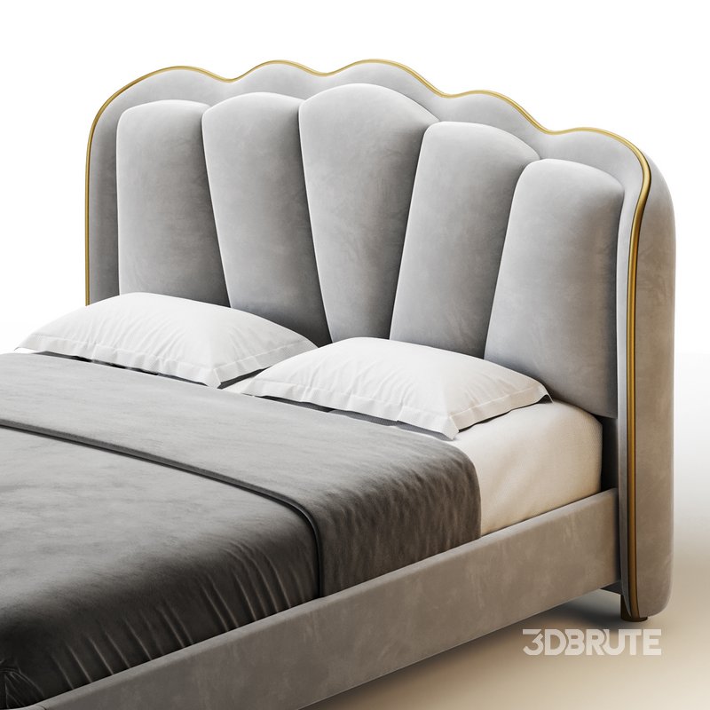 Living Room Use Sponge Padded Platform Bed Image 4