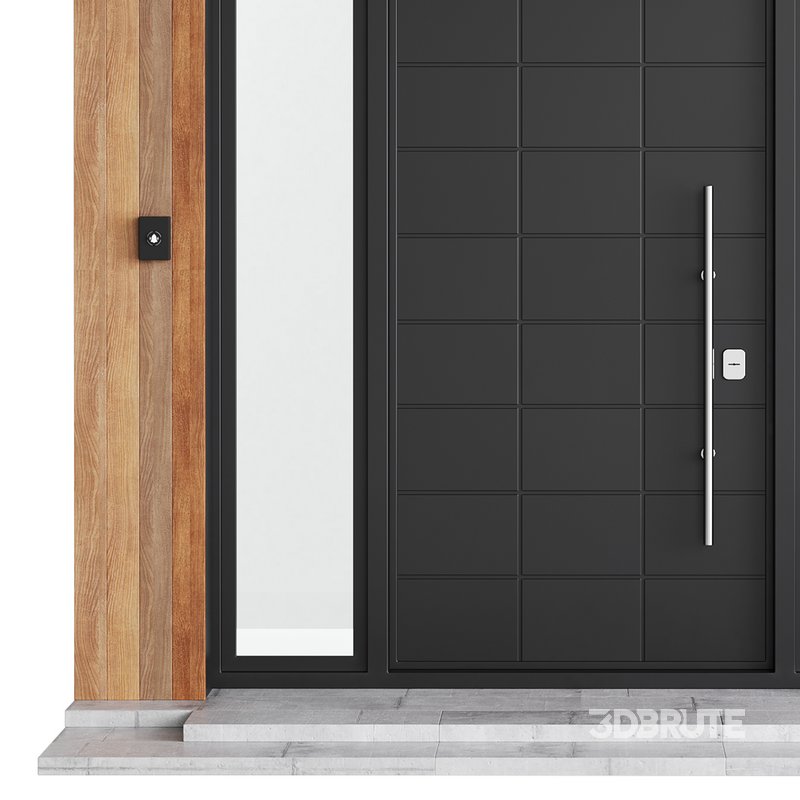 Modern entrance door 02 Image 6