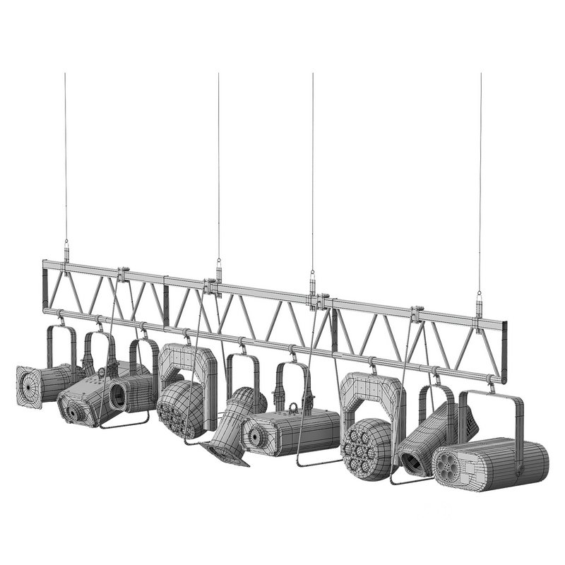 Soft theater farm with lighting equipment Image 6