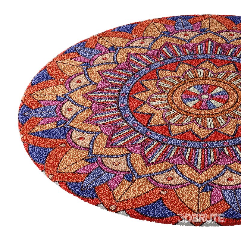 Round carpet 17 Image 6