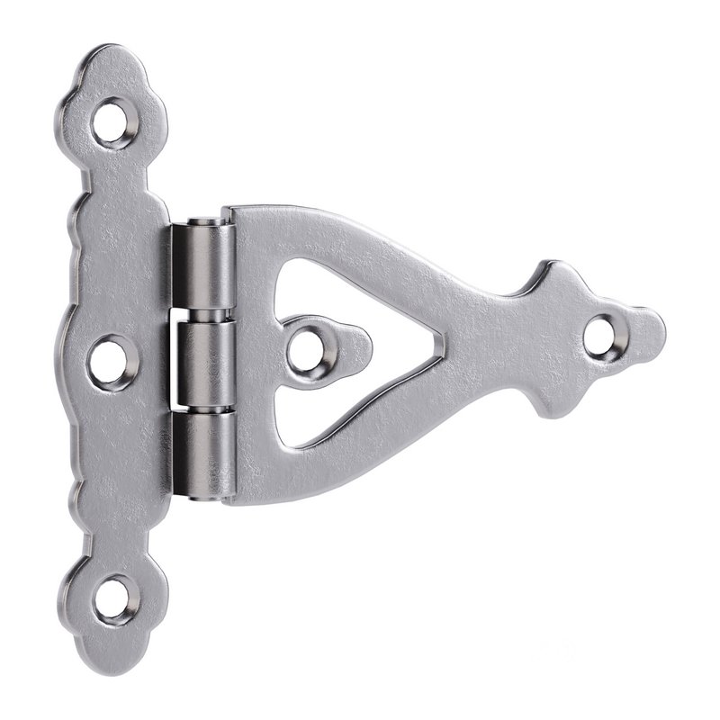 Black Wrought Iron Door Hinges Image 6