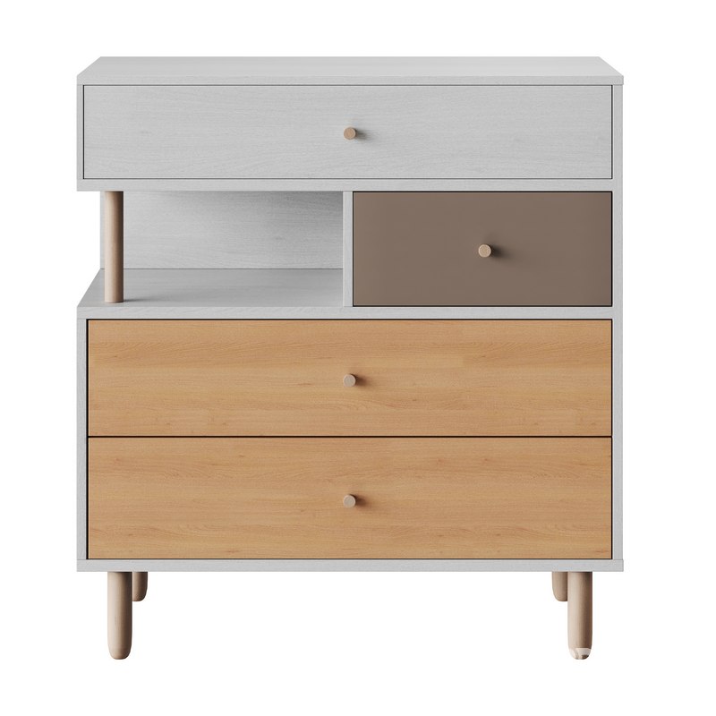 Deakins Chest of Drawers 1 Gene Latte Plywood Image 6