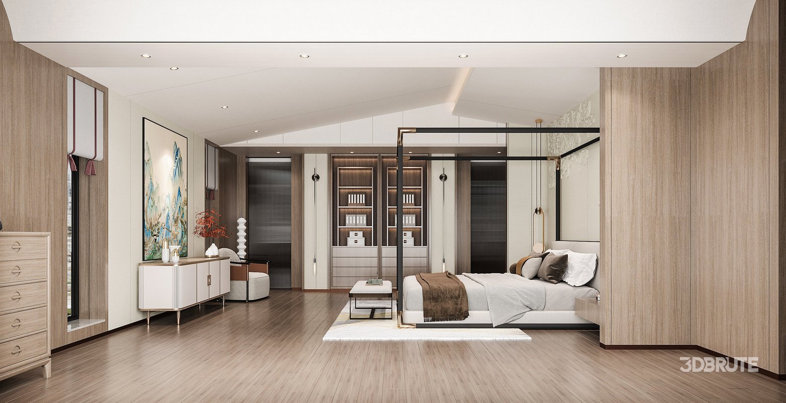 Modern bedroom Image 2