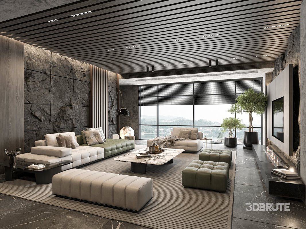 Modern living room Image 1