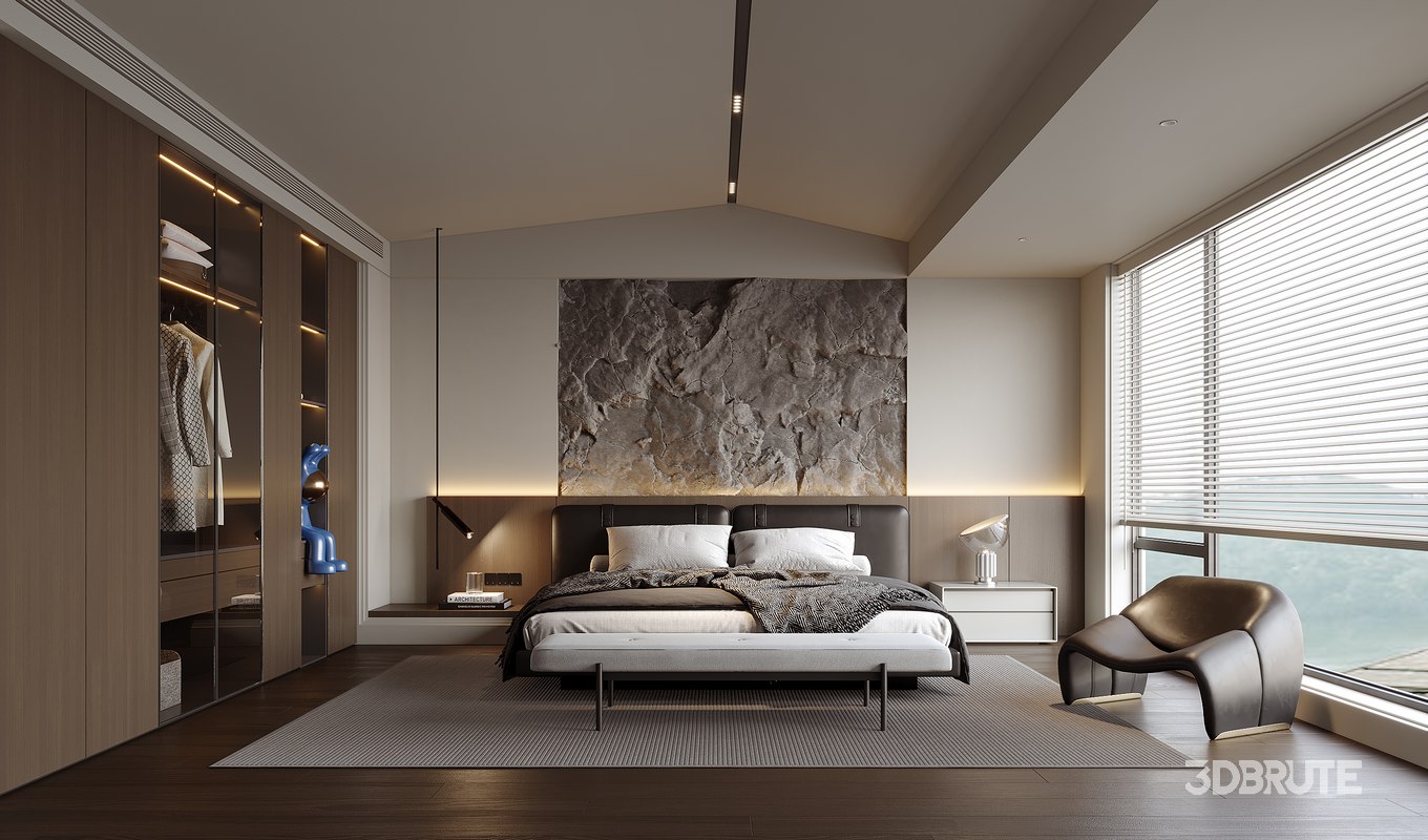 Modern bedroom Image 1