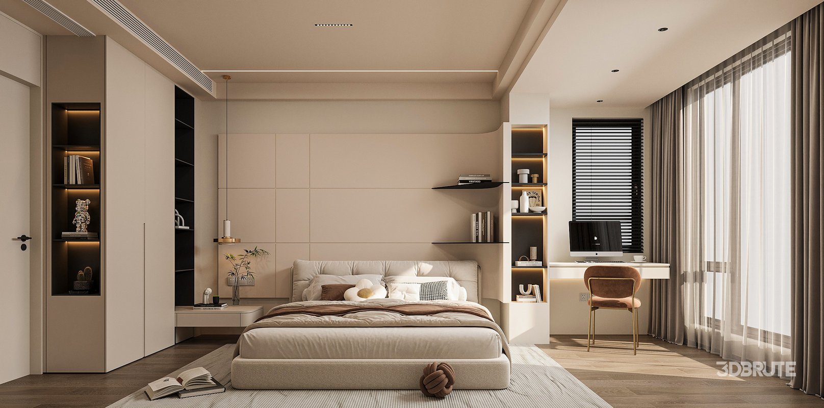 Modern bedroom Image 1