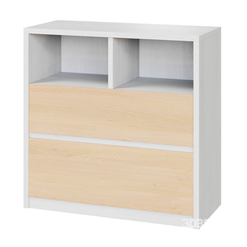 Penny Gene Plywood Latte Chest of Drawers Image 5