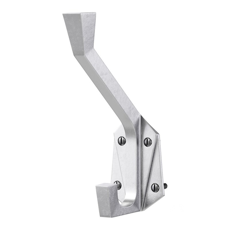 Renovator Supply Heavy Duty Coat Hooks Double Hook Coat Hanger Image 5