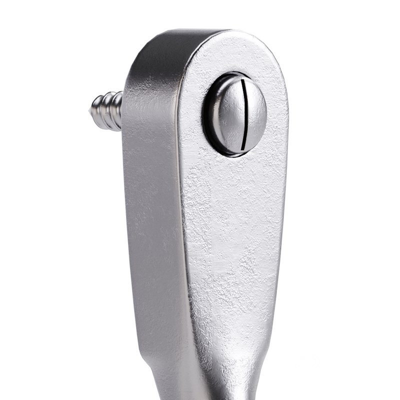 Black Wall Mount Coat Hook Image 6