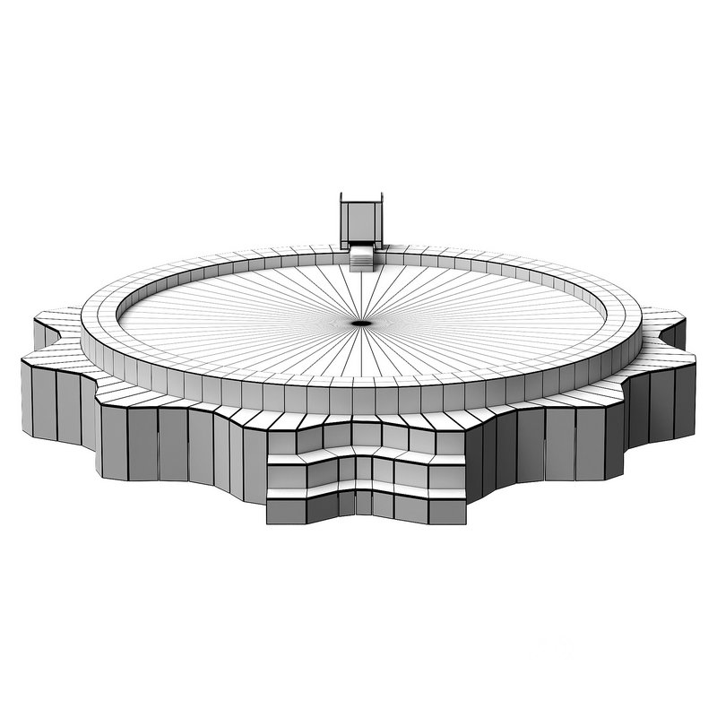 star wooden pool Image 6