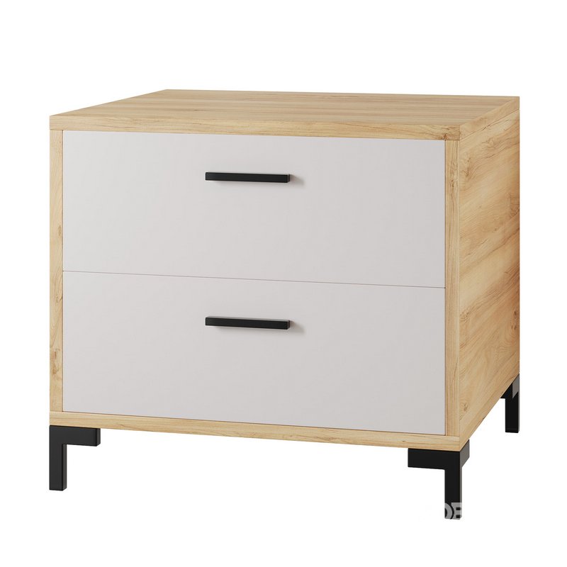 Bedside table Cleveland Wood Image 7