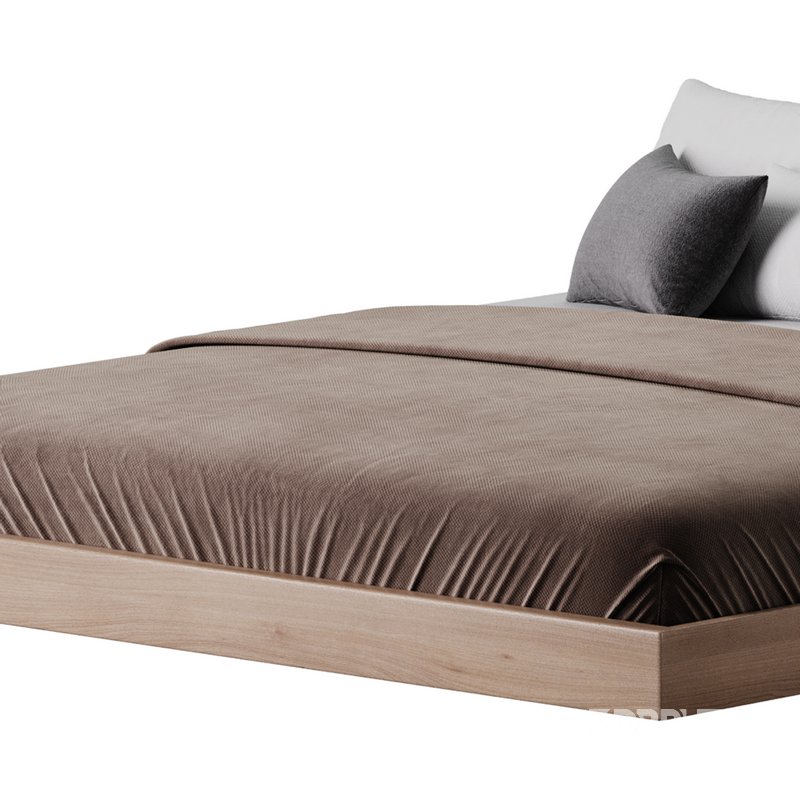 Espresso Platform Bed Image 7