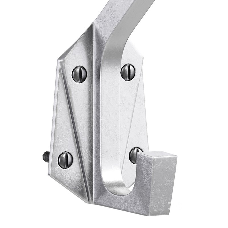 Renovator Supply Heavy Duty Coat Hooks Double Hook Coat Hanger Image 6