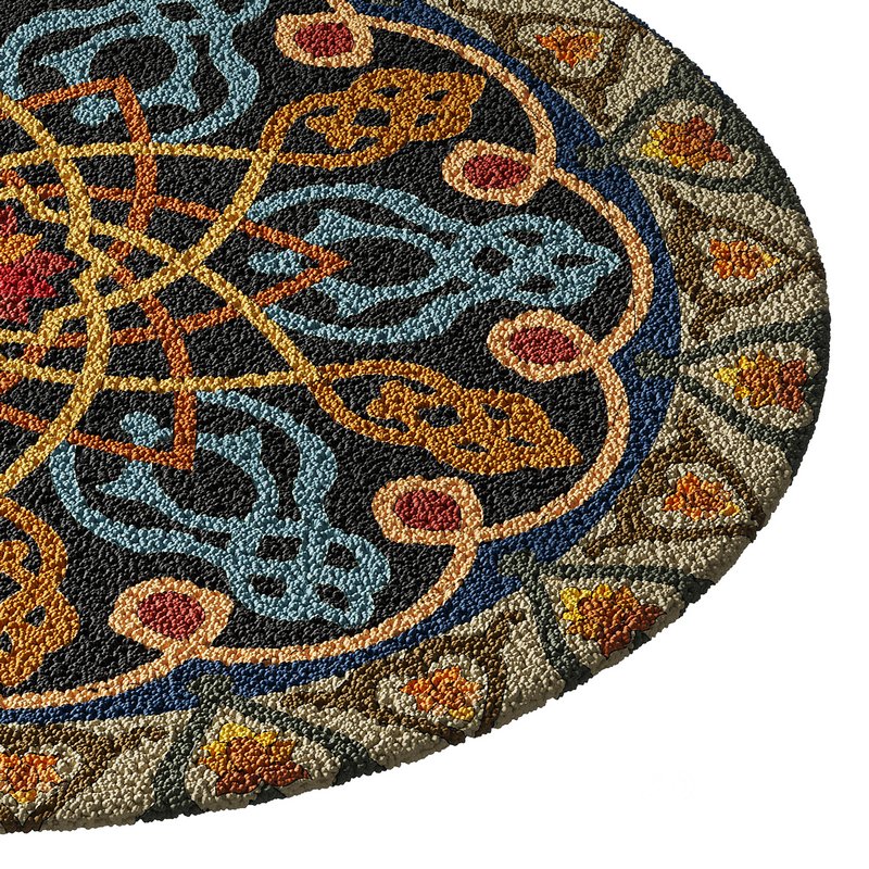 round carpet 25 Image 6