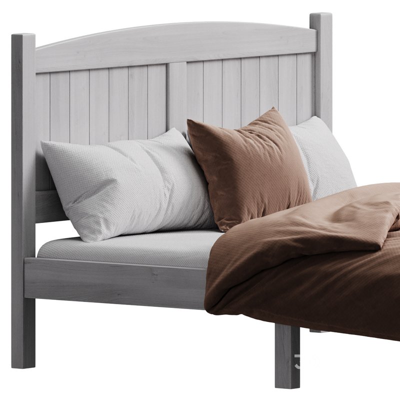 kids bed Zimtown Full Bed Frame Image 7