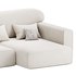Corner sofa Vienna Bucle White - Thumbnail 7