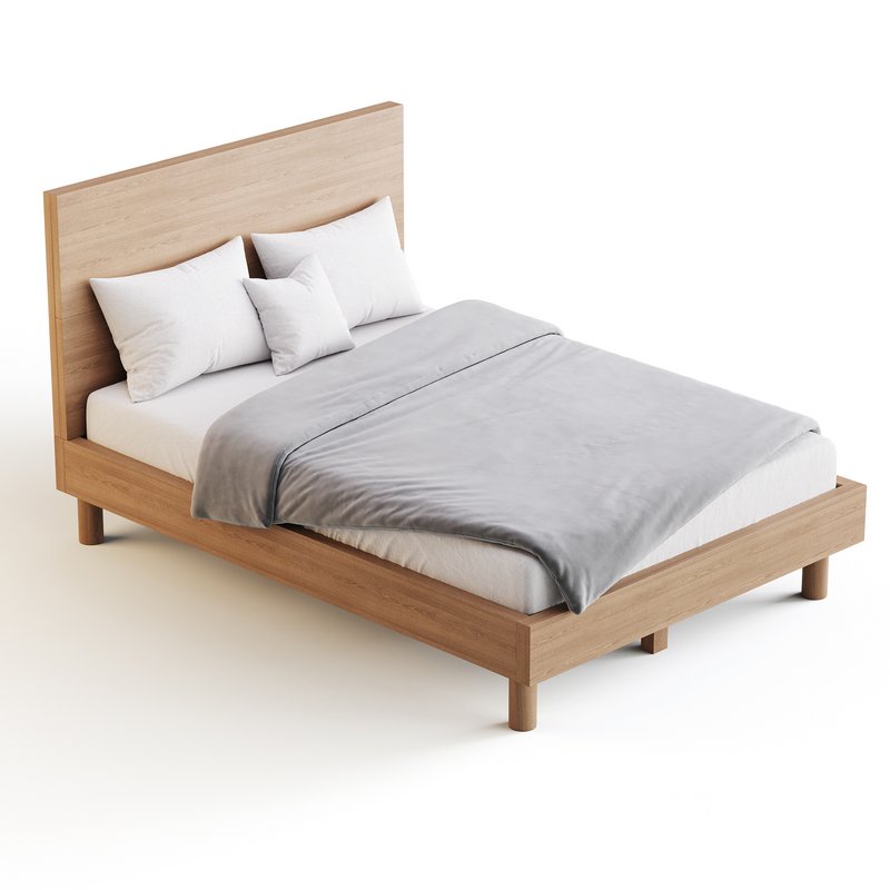 Royard Oaktree Full Size Platform Bed Image 7