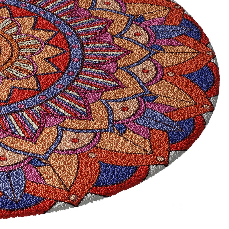Round carpet 17 Image 7