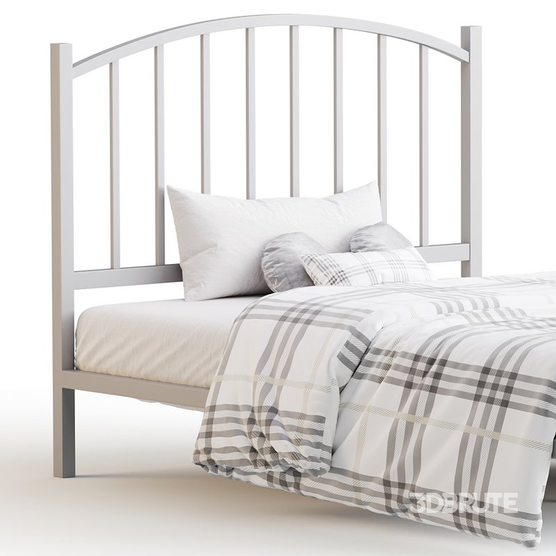 Rest Haven Hartford Metal Queen Platform Bed Image 8