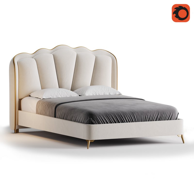 Living Room Use Sponge Padded Platform Bed Image 7