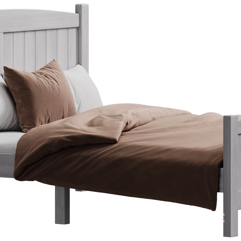 kids bed Zimtown Full Bed Frame Image 9