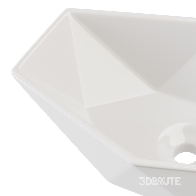 Hexy Bathroom Wash basin Image 8