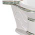 Corner Elongated Two Piece Dual Flush Bathroom Toilet - Thumbnail 7
