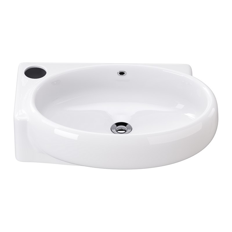 Corner Wall Mount Bathroom Image 8