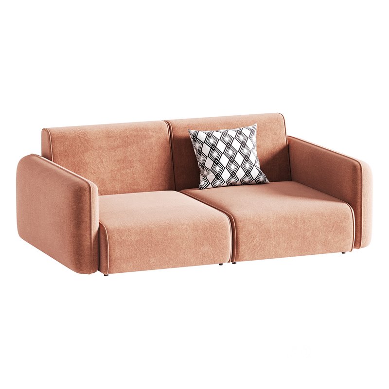 Modern Single Brown Sofa Image 8