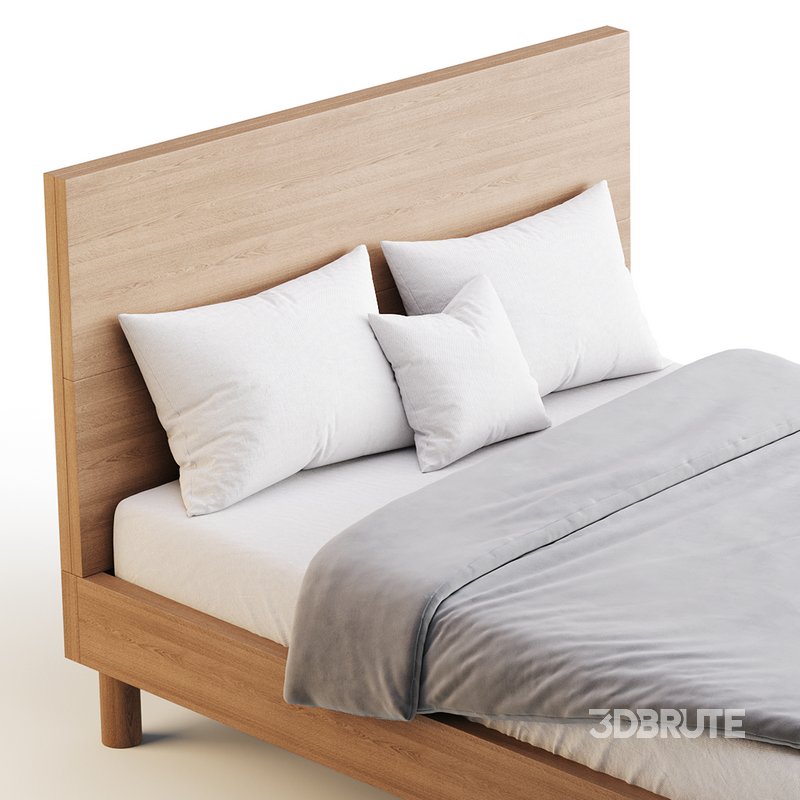 Royard Oaktree Full Size Platform Bed Image 8