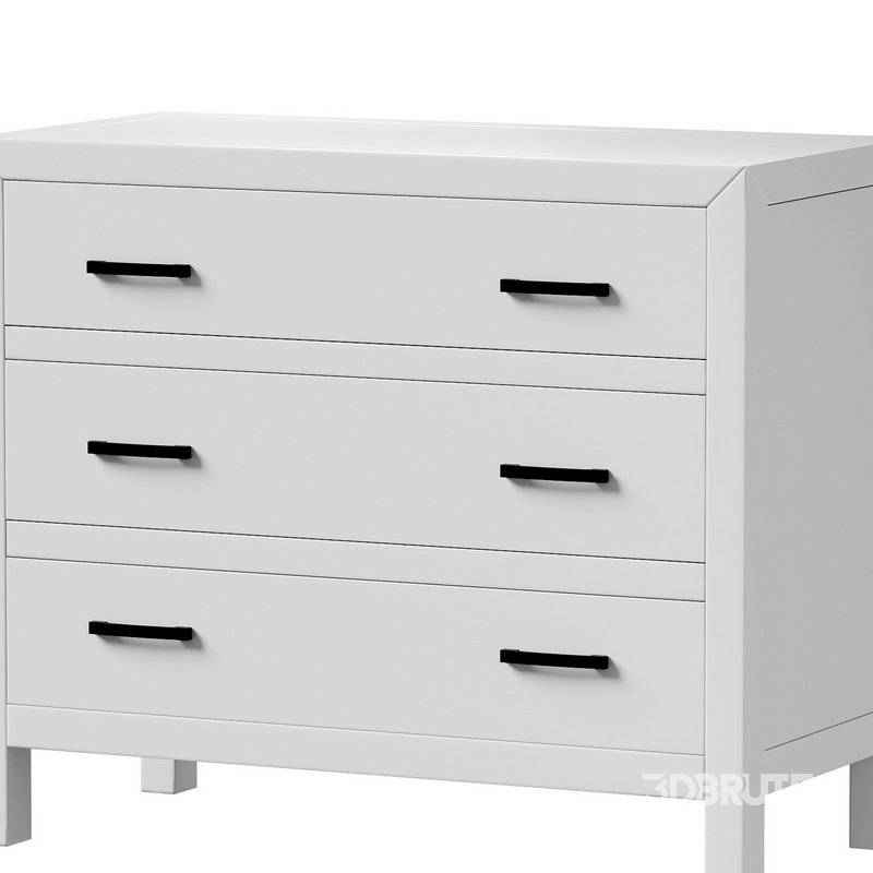 Linwood 3-Drawer Dresser Image 7