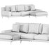 Catullo Sofa By Chateau dAx - Thumbnail 4