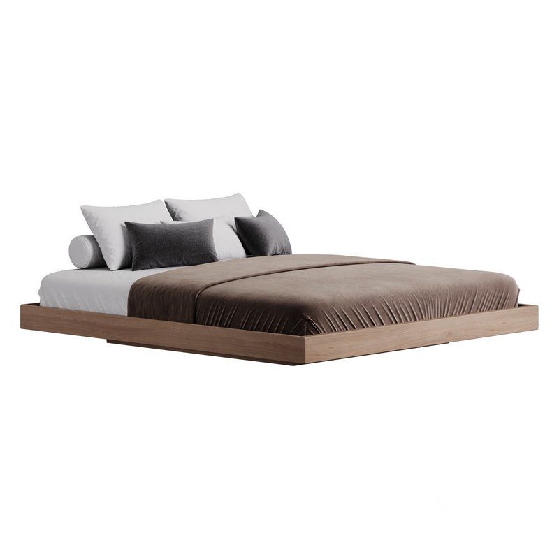 Espresso Platform Bed Image 8