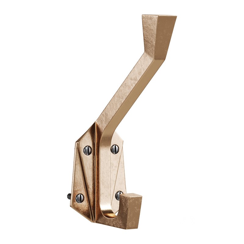 Renovator Supply Heavy Duty Coat Hooks Double Hook Coat Hanger Image 7