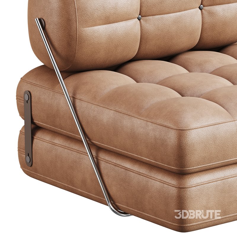 TALIA BOUCLE LOUNGE CHAIR Image 8