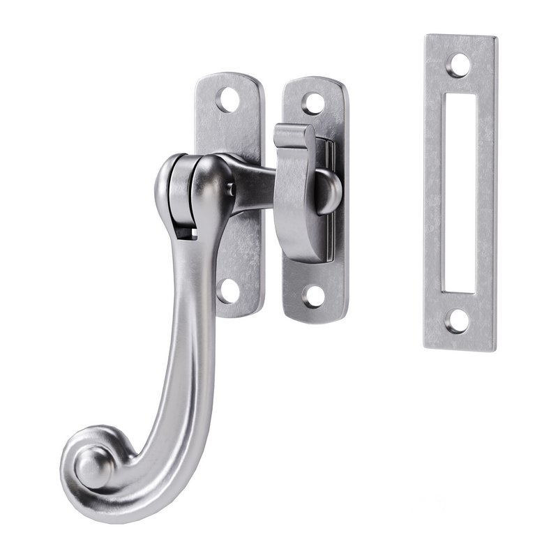 Black Window Sash Door Lock Image 7
