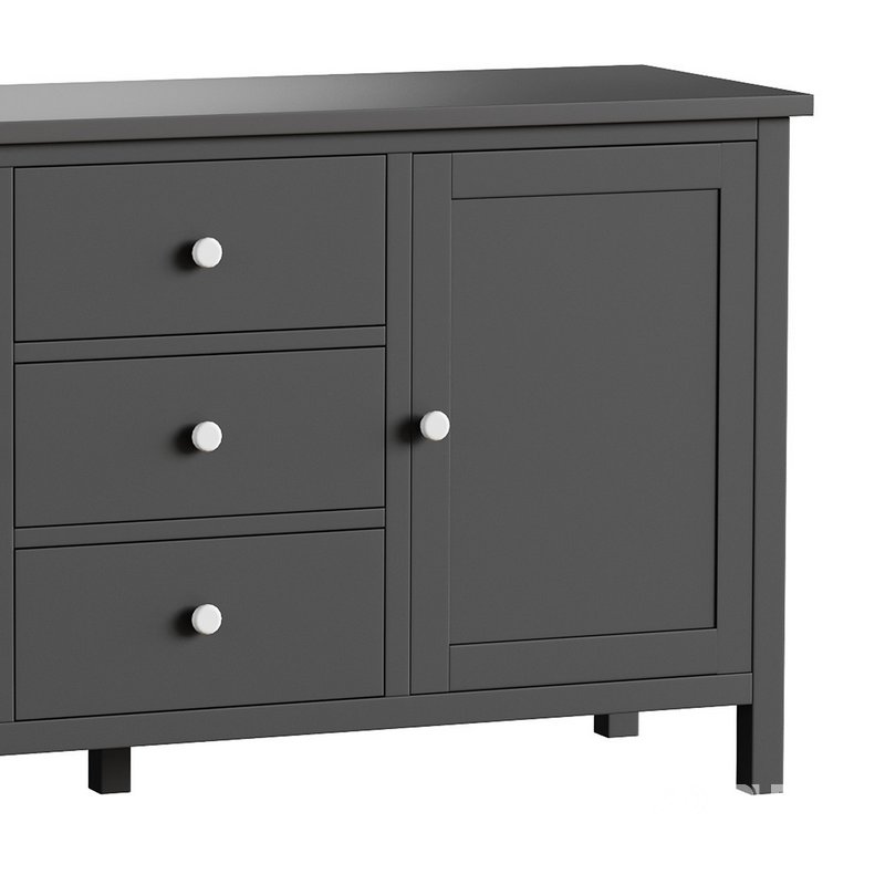 Chest of drawers 3 drawers and 2 doors Terek Image 9