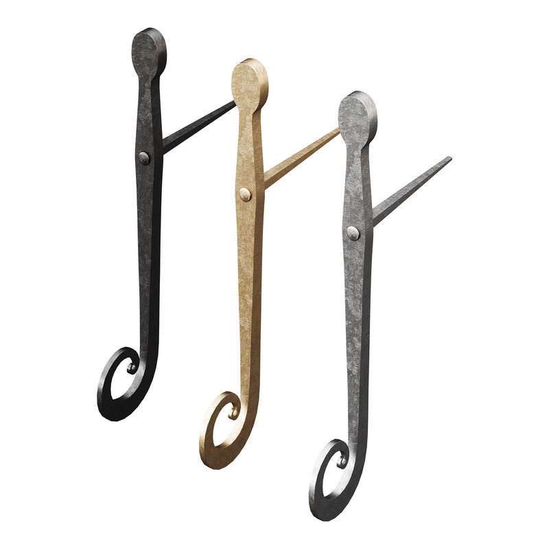 Black Shutter Dog Holders Image 8