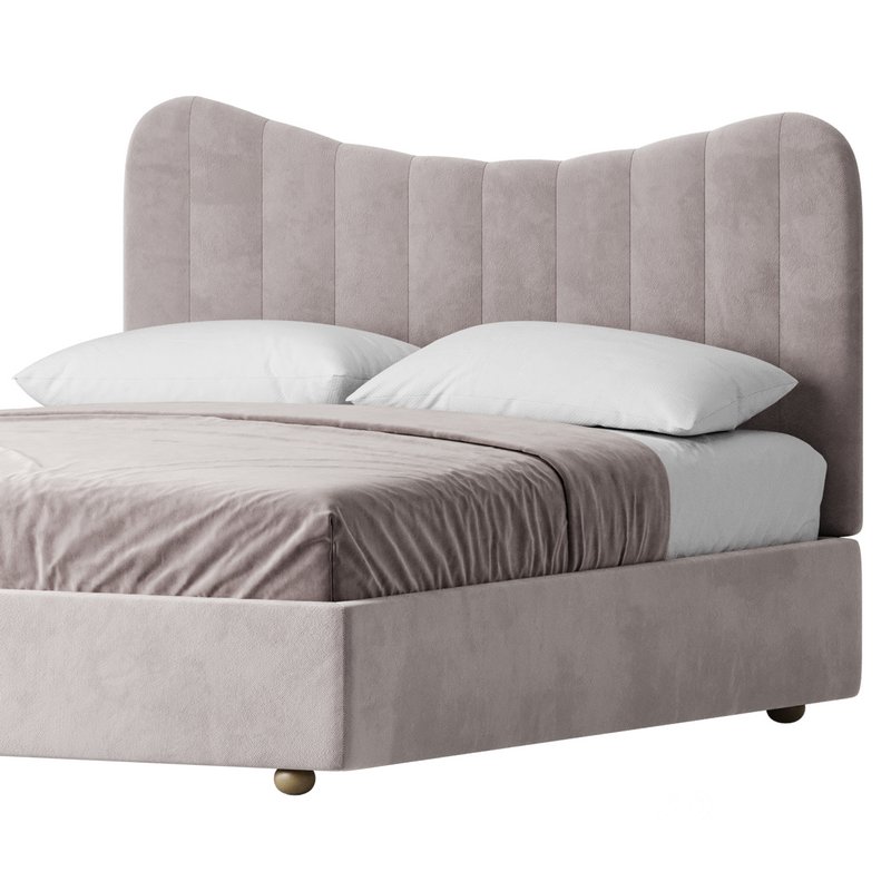 Bed LINE BEIGE by Romatti Image 8