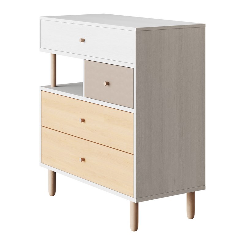 Deakins Chest of Drawers 1 Gene Latte Plywood Image 9