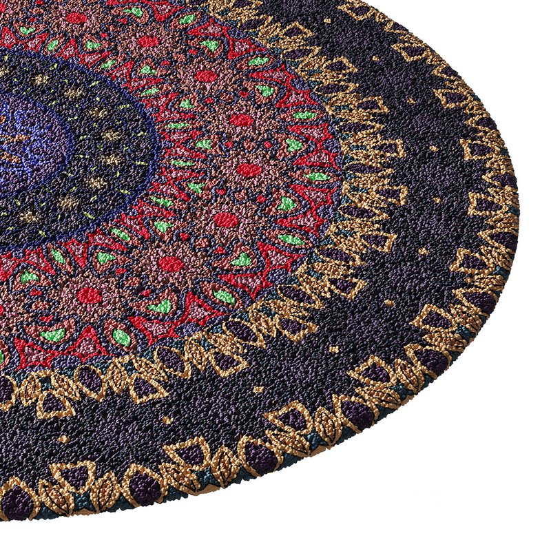 round carpet 28 Image 8