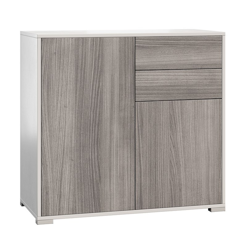 HOMCOM High Gloss Buffet Black Image 9