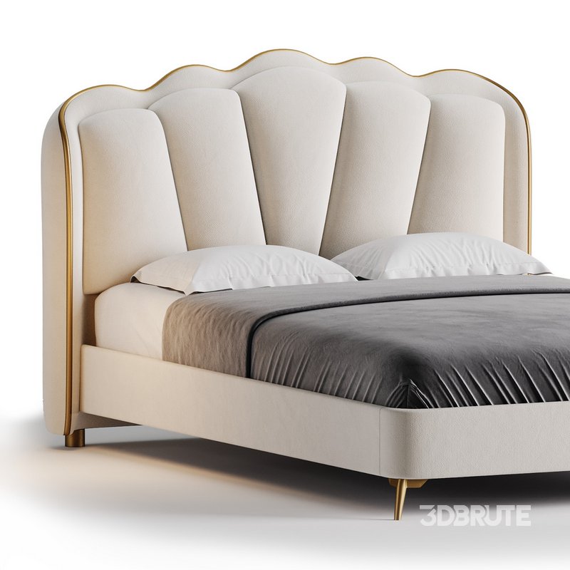 Living Room Use Sponge Padded Platform Bed Image 9