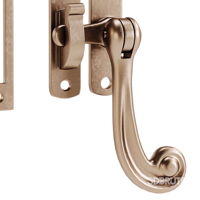 Black Window Sash Door Lock Image 9