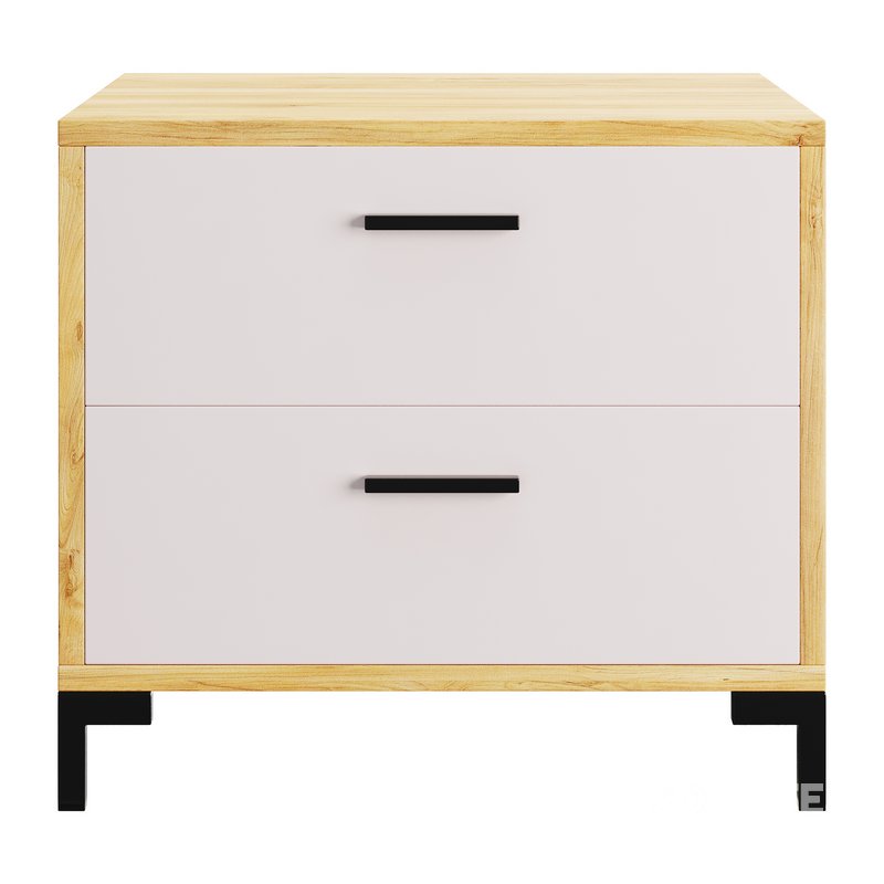 Bedside table Cleveland Wood Image 10