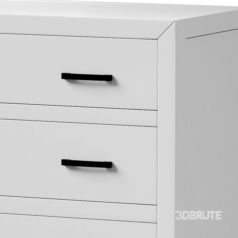Linwood 3-Drawer Dresser Image 8