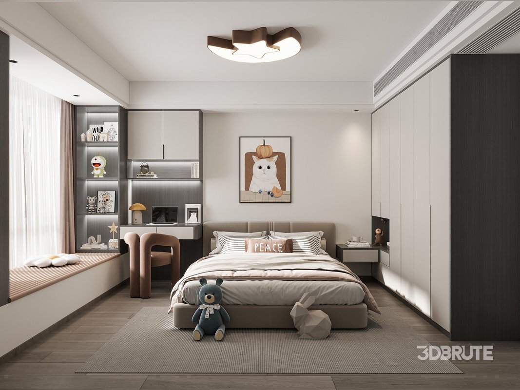 Modern bedroom Image 1
