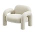 Bobo White Boucle Arm Chair - Thumbnail 2